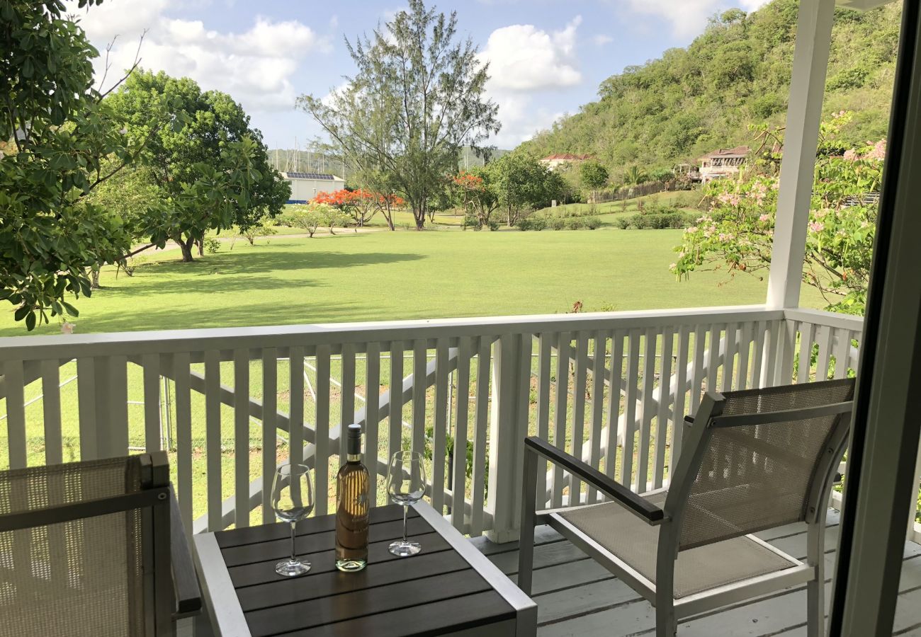Townhouse in Jolly Harbour - 101F Jolly Harbour, Garden View